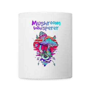 Mushroom Whisperer Zauberpilze - Tasse - Weiß - Vorne