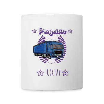 LKW Fahrerin Prinzessin Lastkraftfahrerin Geschenk - Tasse - Weiß - Vorne