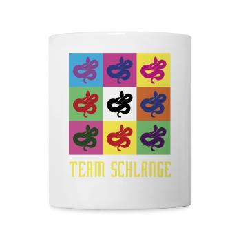 Team Schlange - Tasse - Weiß - Vorne