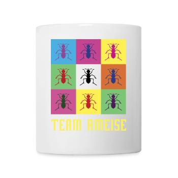 Team Ameise - Tasse - Weiß - Vorne