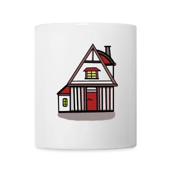 House cottage living builder build property - Mug - white - Front