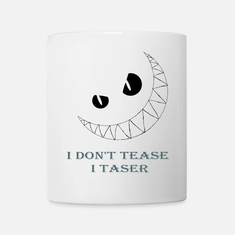 Seid gewarnt - Tasse - Weiß