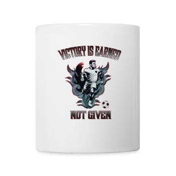 Football Football player with ball - Mug - white - Front