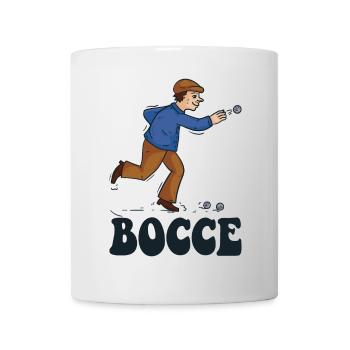 Bocce Spruch Bocce Ball mit Jack Bocci Game Bocce - Tasse - Weiß - Vorne