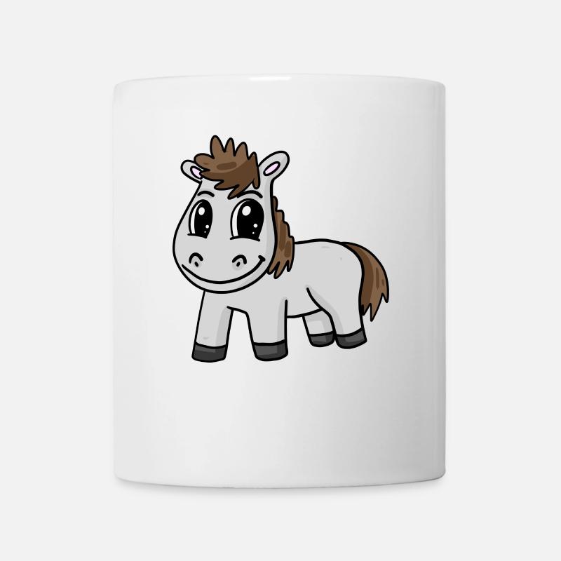 Pferd - Tasse - Weiß