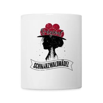 Original Black Forest Girl Black Forest Bollenhut - Mug - white - Front