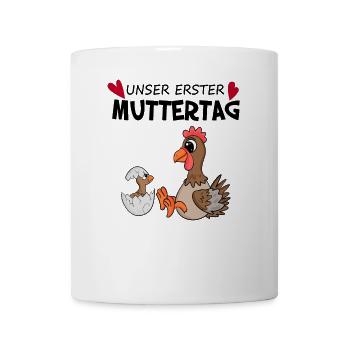 Muttertag - erster Muttertag Geschenk - Tasse - Weiß - Vorne