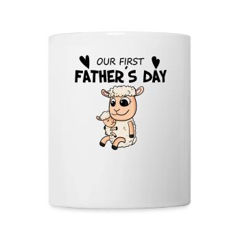 Vatertag - erster Vatertag Geschenk - Tasse - Weiß - Vorne