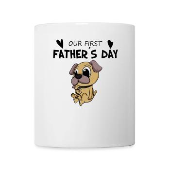 Vatertag - erster Vatertag Geschenk - Tasse - Weiß - Vorne