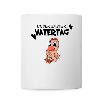 Vatertag - erster Vatertag Geschenk - Tasse - Weiß - Vorne