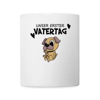 Vatertag - erster Vatertag Geschenk - Tasse - Weiß - Vorne