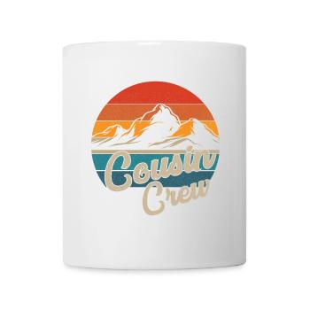 Cousin Crew Camping Outdoor Sunset Summer Camping - Tasse - Weiß - Vorne