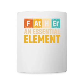 Father An Essential Element Period Fathers Day - Mug - white - Front