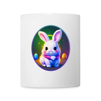 Easter egg with Easter bunny motif - Mug - white - Front
