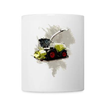 Combine Harvester Claas LEXION 8700 - Mug - white - Front