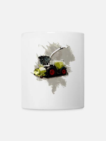 Moissonneuse-batteuse Claas LEXION 8700 - Mug blanc - blanc