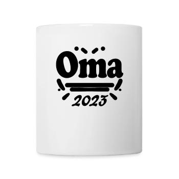 Oma 2023 - Werdende Oma 2023 - Tasse - Weiß - Vorne