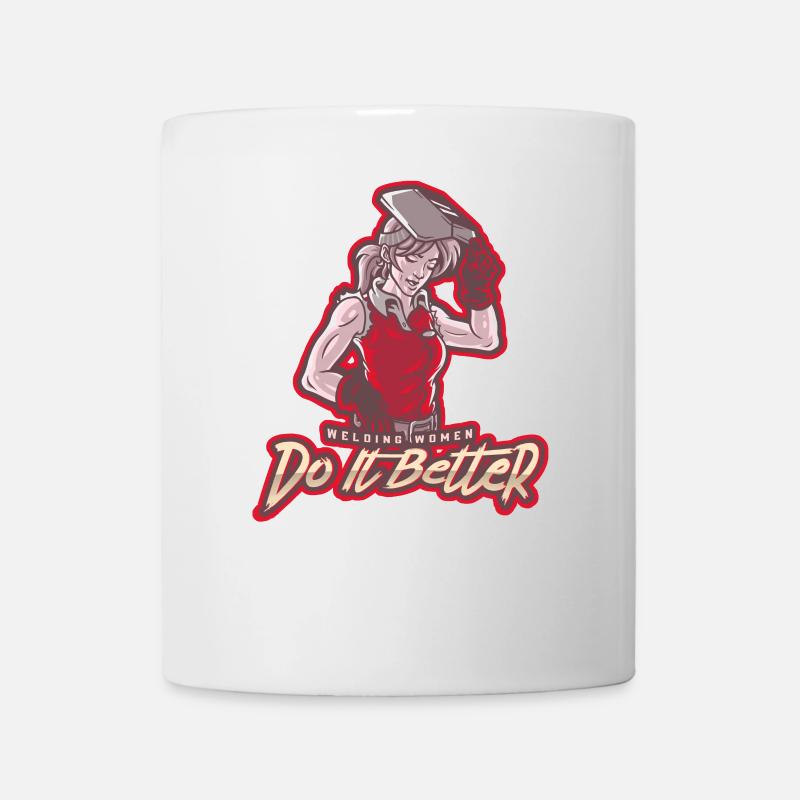 Welding Power Woman – Do It Better - Mug - white