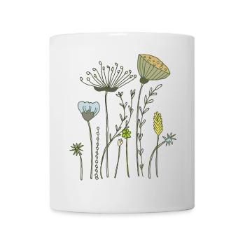 dried flowers flower meadow - Mug - white - Front