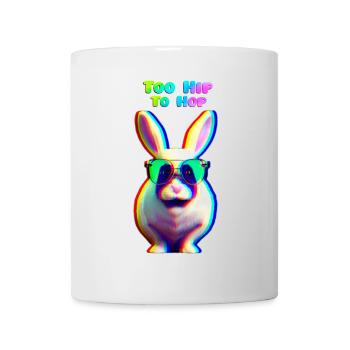 Cooler Osterhase mit Sonnenbrille - Tasse - Weiß - Vorne