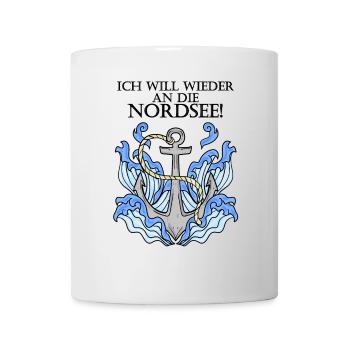 Nordsee - Tasse - Weiß - Vorne