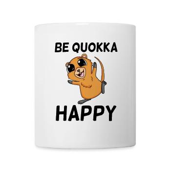 Quokka Freitag Motiv Spruch - Tasse - Weiß - Vorne