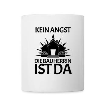Bauherrin Richtfest Hausbau - Tasse - Weiß - Vorne