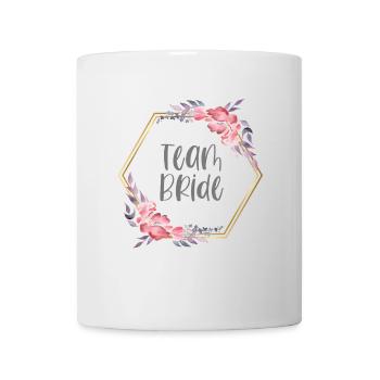 Équipe Mariée Mariage Enterrement de vie de jeune fille Enterrement de vie de jeune fille - Mug blanc - blanc - Devant