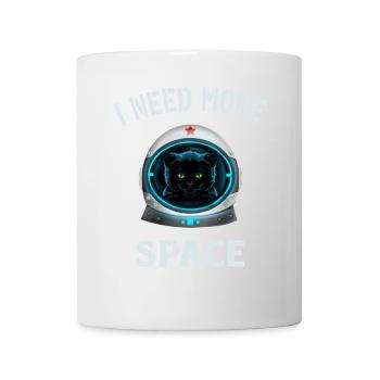 i need more space - Tasse - Weiß - Vorne