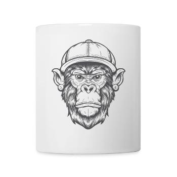 Funky Affe - Tasse - Weiß - Vorne