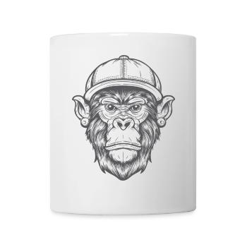 Funky Affe - Tasse - Weiß - Vorne