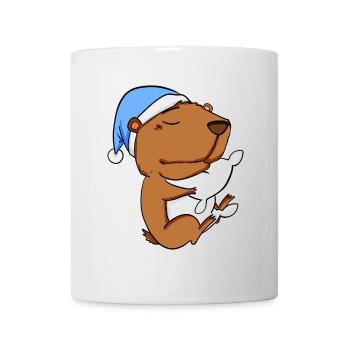 Capybara Wasserschwein - Tasse - Weiß - Vorne