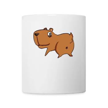 Capybara from behind - Capybara butt - Mug - white - Front