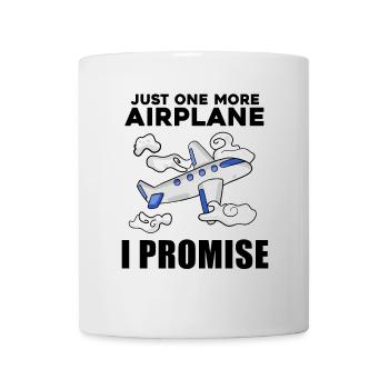Flugzeug Pilot Spruch Geschenk - Tasse - Weiß - Vorne
