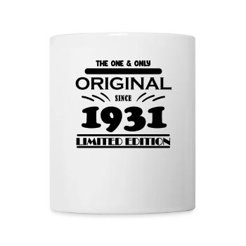 1931 - Year of construction 1931 - Born 1931 - Mug - white - Front