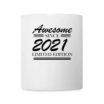 2021 - Jahrgang 2021 - Fantastisch seit 2021 - Tasse - Weiß - Vorne