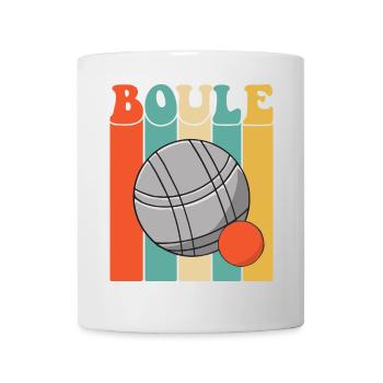 Boules de boule pour Bouler Boccia Jeu Botcha Boule - Mug blanc - blanc - Devant