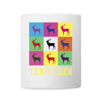 Équipe Elk - Mug blanc - blanc - Devant