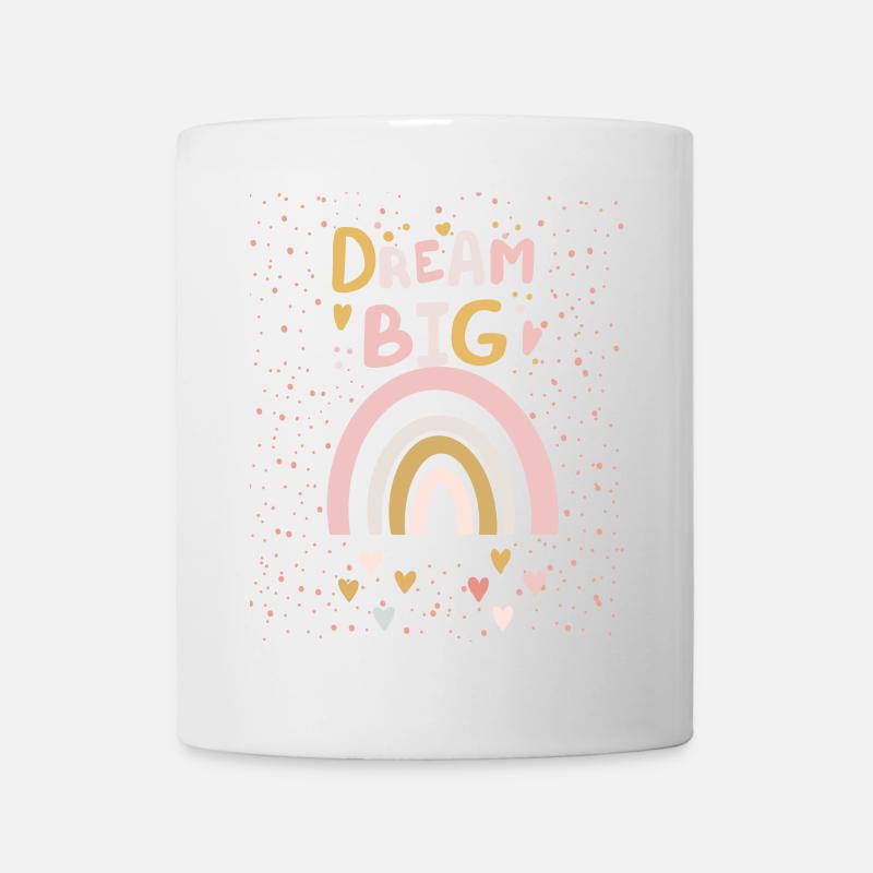Dream Big - T-shirt inspirant - Mug blanc - blanc