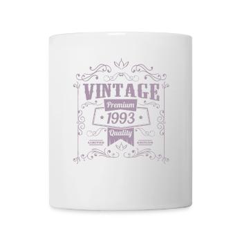 1993 Geburtstag Geburtstag Vintage Sprüche - Tasse - Weiß - Vorne