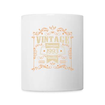 1993 Geburtstag Geburtstag Vintage Sprüche - Tasse - Weiß - Vorne