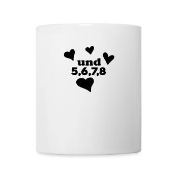Tanzen Tanz Tanzkurs Rhythmus - Tasse - Weiß - Vorne