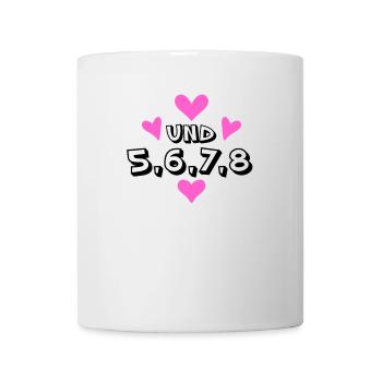 Tanzen Tanz Tanzkurs Rhythmus - Tasse - Weiß - Vorne