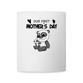 Muttertag - erster Muttertag Geschenk - Tasse - Weiß - Vorne