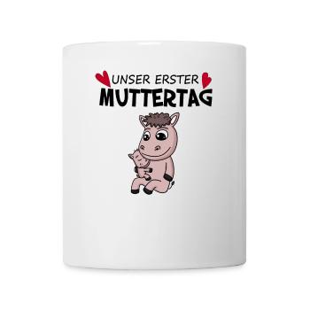 Muttertag - erster Muttertag Geschenk - Tasse - Weiß - Vorne
