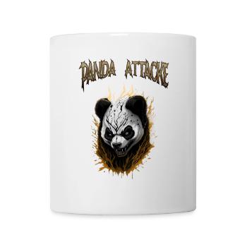 Dark Panda Attacker Design - Mug - white - Front