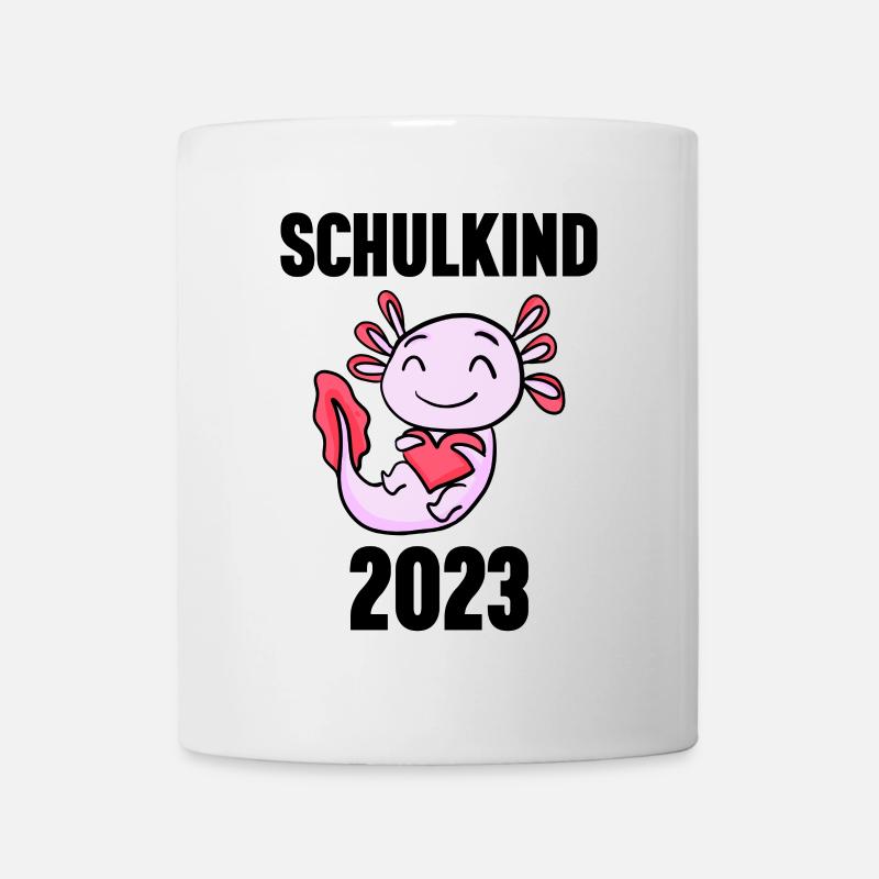 Schuldkind Einschulung 2023 - Tasse - Weiß