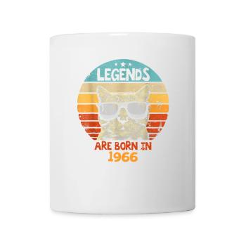 The legends were born in 1966 Anniversary Gift - Mug - white - Front