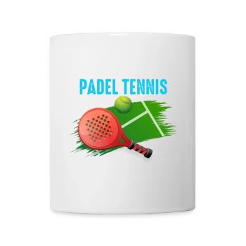Padel Ich spiele lieber Padel-Tennis - Tasse - Weiß - Vorne