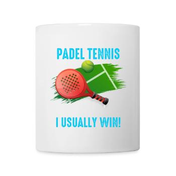 Padel I Dont Always Play Padel Tennis - Mug - white - Front